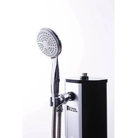 Douche Solaire Piscine PVC Fresh 8 - 20L + Mitigeur Et Brumisateur - Noir Et Argenté 5 Douche Solaire Piscine PVC Fresh 8 - 20L + Mitigeur Et Brumisateur - Noir Et Argenté – Image 3