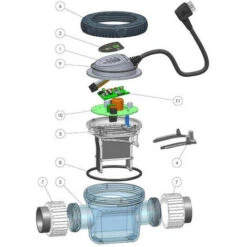 Electrolyseur Zelia Zlt 25 -Trait Piscine Soldes Magasin 7191482 3