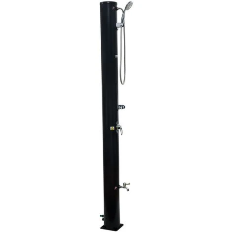 Douche Solaire Ronde PVC Fresh 14 - 40L + Mitigeur Et Rince-pieds 3 Douche Solaire Ronde PVC Fresh 14 - 40L + Mitigeur Et Rince-pieds