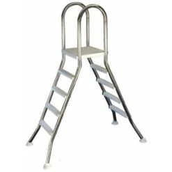 Echelle En Inox Pour Piscines Hors-sol 4 Marches Flexinox