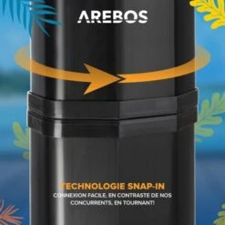 AREBOS Douche Solaire 35 Litres 216cm Incl. Capot De Protection Avec Thermomètre Intégré Pommeau De Douche Rond 10 AREBOS Douche Solaire 35 Litres 216cm Incl. Capot De Protection Avec Thermomètre Intégré Pommeau De Douche Rond -Trait Piscine Soldes Magasin 7804039 4