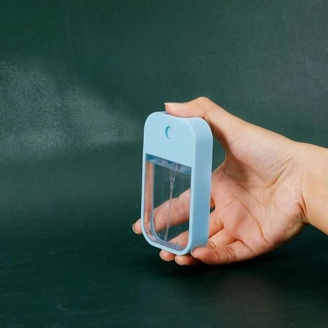 45ml Portable Mini Parfum Rechargeable Désinfectant Pour Les Mains Bouteille D'alcool Avec Vaporisateur Parfum Pompe Vide Cosmétique Récipient 1pcs (Bleu) 5 45ml Portable Mini Parfum Rechargeable Désinfectant Pour Les Mains Bouteille D'alcool Avec Vaporisateur Parfum Pompe Vide Cosmétique Récipient 1pcs (Bleu) – Image 3