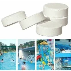 50 Pastilles De Chlore Multifonction Désinfection Instantanée Pour Baignoire Piscine Spa-ksize THSINDE -Trait Piscine Soldes Magasin 81090897 3