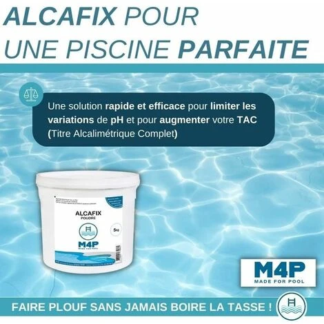 Stabilisateur PH Et Correcteur TAC Pour Piscine - MADE FOR POOL - 5kg 4 Stabilisateur PH Et Correcteur TAC Pour Piscine - MADE FOR POOL - 5kg – Image 2