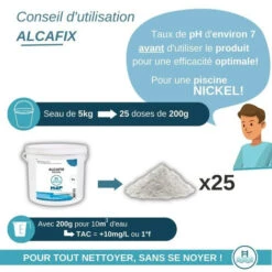 Stabilisateur PH Et Correcteur TAC Pour Piscine - MADE FOR POOL - 5kg 10 Stabilisateur PH Et Correcteur TAC Pour Piscine - MADE FOR POOL - 5kg -Trait Piscine Soldes Magasin 82215617 4