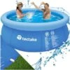 Piscine Gonflable Autoportée Ronde Ø240 Cm - Piscine Hors-sol, Piscine Autoportante, Piscinette -Trait Piscine Soldes Magasin 8247596 1