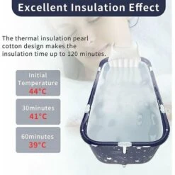 Piscine Gonflable Baignoire Portative Pour Adulte Pliable Douche De Trempage Autoportante Pliable Maison SPA Baignoire Avec Oreiller Gonflable, Siège 9 Piscine Gonflable Baignoire Portative Pour Adulte Pliable Douche De Trempage Autoportante Pliable Maison SPA Baignoire Avec Oreiller Gonflable, Siège -Trait Piscine Soldes Magasin 84051087 3