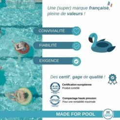Chlore 5 Actions Galets 250g - MADE FOR POOL - 5kg 11 Chlore 5 Actions Galets 250g - MADE FOR POOL - 5kg -Trait Piscine Soldes Magasin 85860176 5