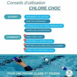Chlore Choc Piscine Pastilles 20g - MADE FOR POOL - 5kg -Trait Piscine Soldes Magasin 85860178 3