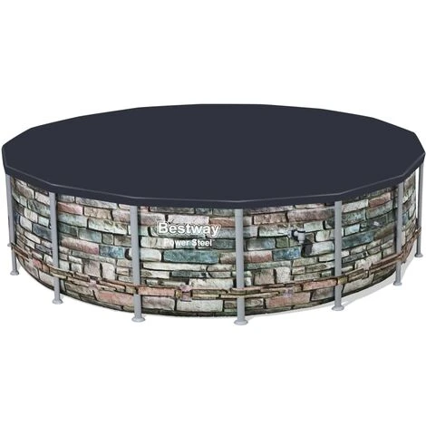 Haute Qualité -Bestway Couverture De Piscine Flowclear 488 Cm24118 5 Haute Qualité -Bestway Couverture De Piscine Flowclear 488 Cm24118 – Image 3