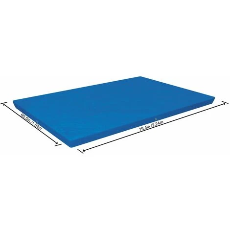 Elegant-Stil Bestway Couverture De Piscine Flowclear 221x150 Cm,pour Salon/Jardin,Montage Facile,0,49 Kg 4 Elegant-Stil Bestway Couverture De Piscine Flowclear 221x150 Cm,pour Salon/Jardin,Montage Facile,0,49 Kg – Image 2