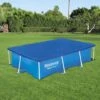 Elegant-Stil Bestway Couverture De Piscine Flowclear 259x170 Cm,pour Salon/Jardin,Montage Facile,0,61 Kg
