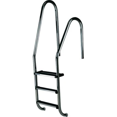Echelle Asymétrique Pour Piscine - 2 Marches Inox 3 Echelle Asymétrique Pour Piscine - 2 Marches Inox