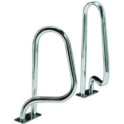 Sorties De Bain Pour Piscine - 75 X 90 Cm - Modèle Croisé Avec Platines Rectangulaires