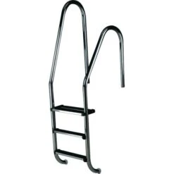 Echelle Asymétrique Pour Piscine - 5 Marches Inox