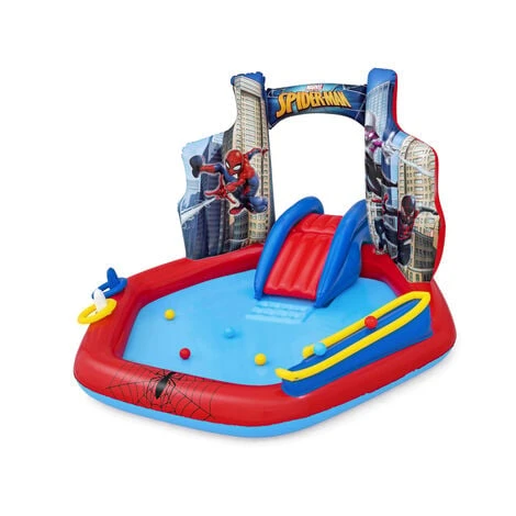 Aire De Jeux Gonflable Spider-man 2,11 m X 2,06 m X 1,27 m - Bestway - 98793 3 Aire De Jeux Gonflable Spider-man 2,11 m X 2,06 m X 1,27 m - Bestway - 98793