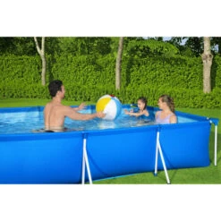 Piscine Hors Sol Rectangulaire 300 X 201 X 66 Cm - Bestway - 56404 -Trait Piscine Soldes Magasin 88266923 5