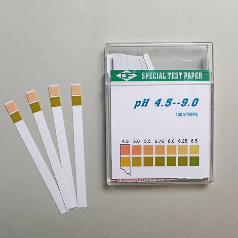 Bandelettes De Test De PH 100 Pièces, Papier De Test Tournesol, Plage De Mesure 4,5-9, Papier Indicateur Universel, Test D'acidité Pour Aquariums, Eau Potable 4 Bandelettes De Test De PH 100 Pièces, Papier De Test Tournesol, Plage De Mesure 4,5-9, Papier Indicateur Universel, Test D'acidité Pour Aquariums, Eau Potable – Image 2