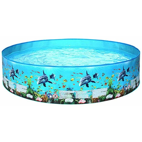 SEENLIN Piscine Pliant Piscine Inflation Sans Plastique Dur Portable Famille Piscine Ronde Piscine Pour Bebes Enfants Adultes 3 SEENLIN Piscine Pliant Piscine Inflation Sans Plastique Dur Portable Famille Piscine Ronde Piscine Pour Bebes Enfants Adultes