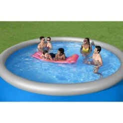BESTWAY Piscine Hors Sol Fast Set™ 457 X 122 Cm Avec Pompe -Trait Piscine Soldes Magasin 89366851 4
