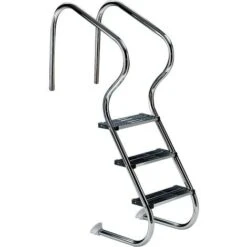 Echelle Résidentielle Pour Piscine - 4 Marches Inox