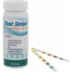 WddnAot Lot De 50 Bandelettes De Test 6 En 1 De Qualité De L’eau De Piscine Pour Chlore, PH, Alcalinité, Dureté, Acidité, Brome, Acide Cyanurique 11 WddnAot Lot De 50 Bandelettes De Test 6 En 1 De Qualité De L’eau De Piscine Pour Chlore, PH, Alcalinité, Dureté, Acidité, Brome, Acide Cyanurique -Trait Piscine Soldes Magasin 89651040 5
