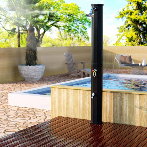 Randaco Douche Solaire Extérieure Avec Douche De Pied Douche De Jardin Piscine 35L (avec Couvercle De Protection) 5 Randaco Douche Solaire Extérieure Avec Douche De Pied Douche De Jardin Piscine 35L (avec Couvercle De Protection) – Image 3