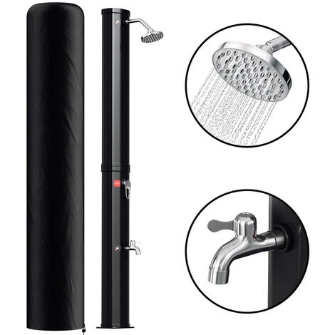 Randaco Douche Solaire Douche De Jardin Avec Pied Douche Extérieure Douche Solaire 35L (avec Couvercle De Protection) 3 Randaco Douche Solaire Douche De Jardin Avec Pied Douche Extérieure Douche Solaire 35L (avec Couvercle De Protection)
