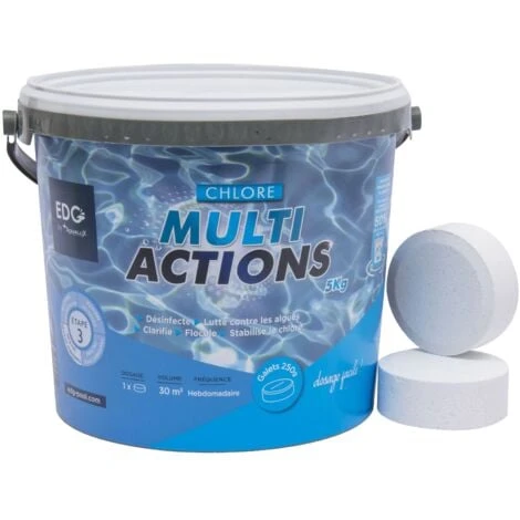 Chlore Multiactions 250g Galet 5 Kg 6 Chlore Multiactions 250g Galet 5 Kg – Image 4