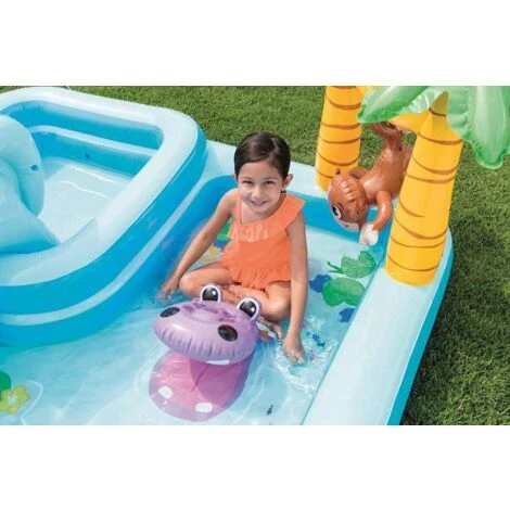 Piscine Du Centre De Jeux Jungle Jungle 57161 Toboggan Gonflable Intex Pour Enfants 7 Piscine Du Centre De Jeux Jungle Jungle 57161 Toboggan Gonflable Intex Pour Enfants â Image 5