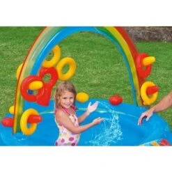 Terrain De Jeu Arc-en-ciel Intex 57453 -Trait Piscine Soldes Magasin 91373608 3