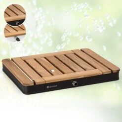 Blumfeldt Douche Exterieur Piscine, Douches De Jardin Portable, Douche Jardin Exterieur, Jet Réglable Jusqu'à 4M, Douche Extérieur Aluminium, Rince Pied Piscine, Douche Extérieure Résistante UV Et Gel