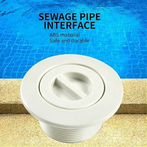 Buse Daspiration De Piscine, ABS Buse De Drainage De Piscine, Accessoire Déquipement De Piscine Pour Le Traitement De Leau Du Gymnase, De La Piscine 47/58mm 4 Buse Daspiration De Piscine, ABS Buse De Drainage De Piscine, Accessoire Déquipement De Piscine Pour Le Traitement De Leau Du Gymnase, De La Piscine 47/58mm – Image 2