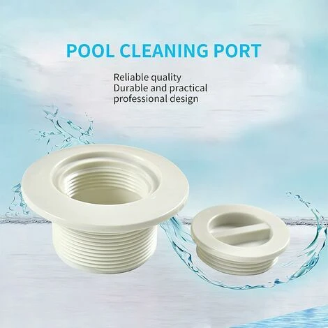 Buse Daspiration De Piscine, ABS Buse De Drainage De Piscine, Accessoire Déquipement De Piscine Pour Le Traitement De Leau Du Gymnase, De La Piscine 47/58mm 6 Buse Daspiration De Piscine, ABS Buse De Drainage De Piscine, Accessoire Déquipement De Piscine Pour Le Traitement De Leau Du Gymnase, De La Piscine 47/58mm – Image 4
