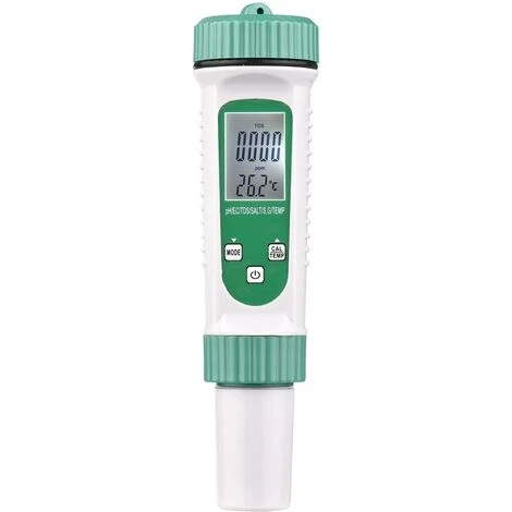 Testeur Numérique De Qualité De L'eau 6 En 1 PH/EC/TDS/SEL/S.G/analyseur De Test De Température Pour Aquarium D'eau Laboratoire Hydroponique 4 Testeur Numérique De Qualité De L'eau 6 En 1 PH/EC/TDS/SEL/S.G/analyseur De Test De Température Pour Aquarium D'eau Laboratoire Hydroponique – Image 2