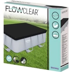 JOLI® Mode Bestway Couverture De Piscine Flowclear 269x179 Cm TOP33520 -Trait Piscine Soldes Magasin 92528733 4