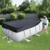 JOLI® Mode Bestway Couverture De Piscine Flowclear 404x201 Cm TOP85527