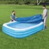 JOLI® Mode Bestway Couverture De Piscine Flowclear 305x183x56 Cm TOP79825 2 JOLI® Mode Bestway Couverture De Piscine Flowclear 305x183x56 Cm TOP79825 -Trait Piscine Soldes Magasin 92532478 1