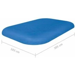JOLI® Mode Bestway Couverture De Piscine Flowclear 305x183x56 Cm TOP79825 -Trait Piscine Soldes Magasin 92532478 4