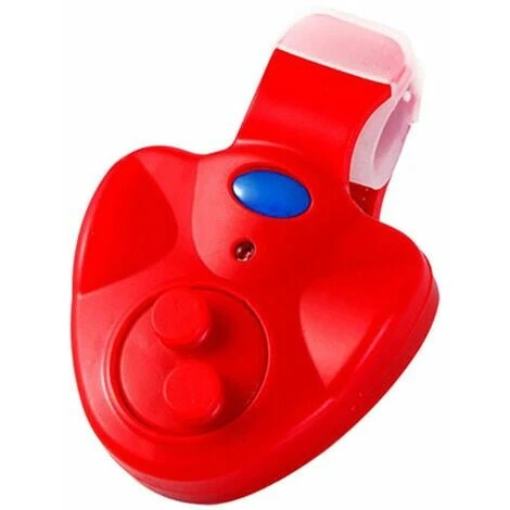 1 Pcs Alarme Sonore électronique De Pêche Nocturne (rouge) 3 1 Pcs Alarme Sonore électronique De Pêche Nocturne (rouge)