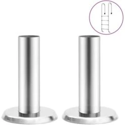 Supports De Main Courante Pour échelle De Piscine 2 Pcs VidaXL -Trait Piscine Soldes Magasin 92582990 4