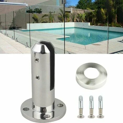 Escaliers Piscine Spigot Verre Balustrade Balustrade Balcon Verre Clôture Pince Pour Piscine Balcon Clôture 4 Escaliers Piscine Spigot Verre Balustrade Balustrade Balcon Verre Clôture Pince Pour Piscine Balcon Clôture – Image 2