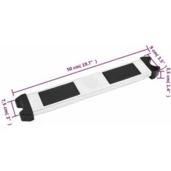 Marche D'échelle De Piscine 50x9x3,5 Cm Acier Inoxydable 304 VidaXL -Trait Piscine Soldes Magasin 92855052 3