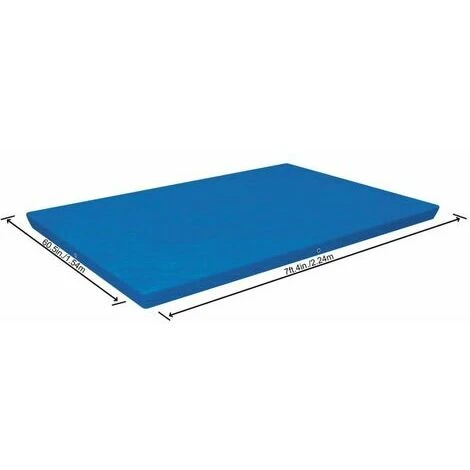 Bestway Couverture De Piscine Flowclear 221x150 Cm 4 Bestway Couverture De Piscine Flowclear 221x150 Cm â Image 2