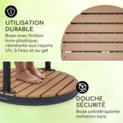 Blumfeldt Douche Exterieur Piscine, Douches De Jardin Portable, Douche Jardin Exterieur, Pomme De Douche Réglable, Douche Extérieur Aluminium, Rince Pied Piscine, Douche Extérieure Résistant UV Et Gel 9 Blumfeldt Douche Exterieur Piscine, Douches De Jardin Portable, Douche Jardin Exterieur, Pomme De Douche Réglable, Douche Extérieur Aluminium, Rince Pied Piscine, Douche Extérieure Résistant UV Et Gel -Trait Piscine Soldes Magasin 93555961 3