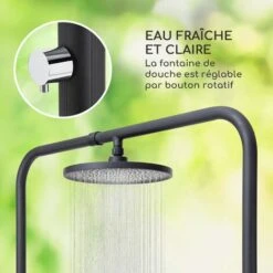 Blumfeldt Douche Exterieur Piscine, Douches De Jardin Portable, Douche Jardin Exterieur, Pomme De Douche Réglable, Douche Extérieur Aluminium, Rince Pied Piscine, Douche Extérieure Résistant UV Et Gel 10 Blumfeldt Douche Exterieur Piscine, Douches De Jardin Portable, Douche Jardin Exterieur, Pomme De Douche Réglable, Douche Extérieur Aluminium, Rince Pied Piscine, Douche Extérieure Résistant UV Et Gel -Trait Piscine Soldes Magasin 93555961 4