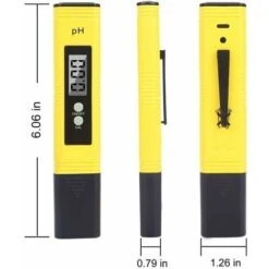 Testeur De Ph Professionnel, Fonction D'étalonnage Automatique Et 0,00-14,00 Gamme De Mesure Pour L’Eau Portable Aquarium Hydroponie Piscine Plage De Mesure 11 Testeur De Ph Professionnel, Fonction D'étalonnage Automatique Et 0,00-14,00 Gamme De Mesure Pour L’Eau Portable Aquarium Hydroponie Piscine Plage De Mesure -Trait Piscine Soldes Magasin 93579372 5