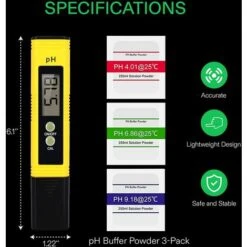 Pool Digital,esteur De Qualité De L'eau, Ph Metre Electronique, Testeur PH Mètre PH Metre Electronique Avec écran LCD Test De PH Pour Piscines Testeur Piscine Testeur Spa Plage De Mesure De 0 à 14 PH 11 Pool Digital,esteur De Qualité De L'eau, Ph Metre Electronique, Testeur PH Mètre PH Metre Electronique Avec écran LCD Test De PH Pour Piscines Testeur Piscine Testeur Spa Plage De Mesure De 0 à 14 PH -Trait Piscine Soldes Magasin 93579394 5