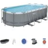 BESTWAY Piscine Hors Sol Power Steel™ Ovale 549 X 274 X 122 Cm 2 BESTWAY Piscine Hors Sol Power Steel™ Ovale 549 X 274 X 122 Cm -Trait Piscine Soldes Magasin 94368847 1