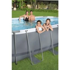 BESTWAY Piscine Hors Sol Power Steel™ Ovale 549 X 274 X 122 Cm -Trait Piscine Soldes Magasin 94368847 5
